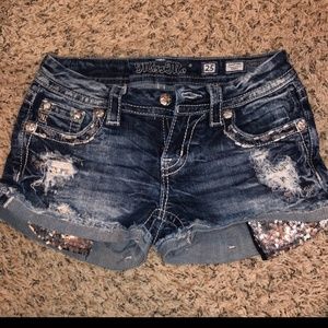 Iso miss me shorts size 28